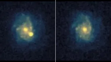 Вибух білих карликів, 48-дюймовий телескопом Паломар в Паломарській обсерваторії в Каліфорнії. Фото: Mickael Rigault, Palomar Observatory/Caltech